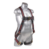 KStrong UFH10201P Kapture Elite 5-Point Full Body Harness, Dorsal D-Ring, MB Legs